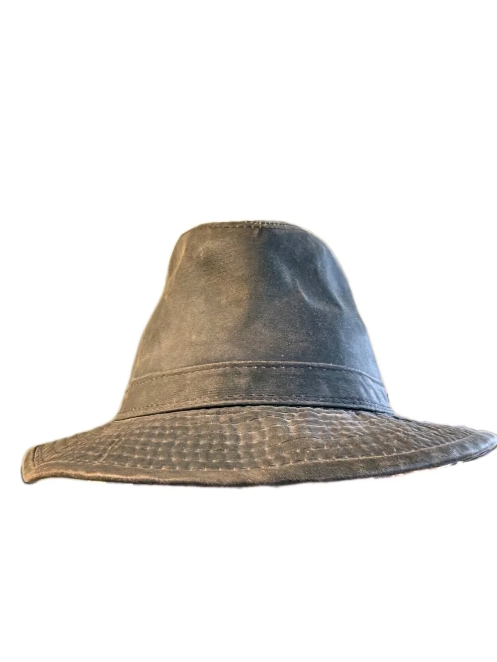 Mossy Oaks Hat Waxed Cotton Bucket Safari Travelers L/XL Grunge